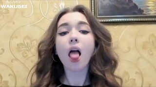 Charming_girls makes you cum on her ahegao face