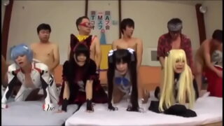 Cosplay orgy party at Cum-icon