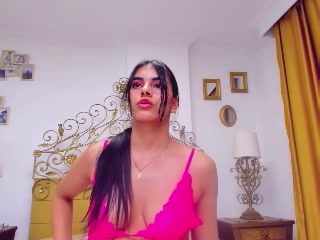 AbbyKey opens her shaved pussy for you