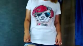 ClassyVeronika is ready to run to the cock